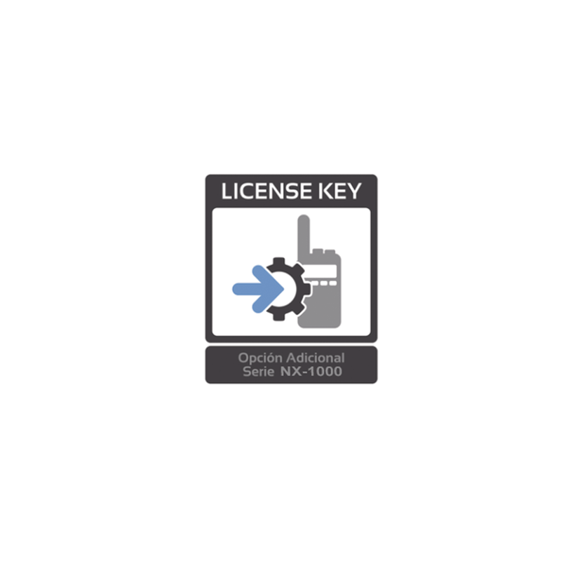 Licencia para adicionar modo NXDN convencional en radios NX-1200D/1300