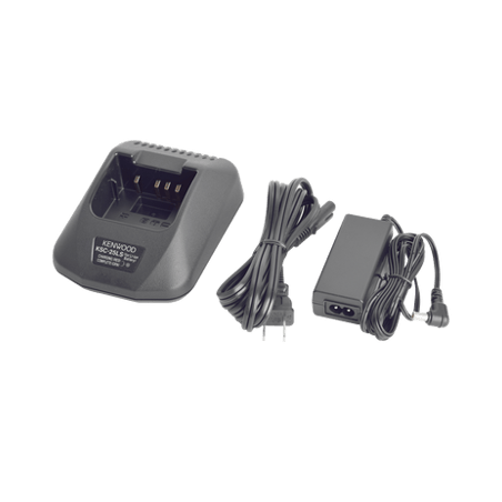 Cargador rápido de escritorio para baterías KNB-24LS, KNB-25A, KNB-26N