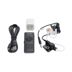 PTT inalámbrico Bluetooth con tubo acústico para radios Kenwood Serie