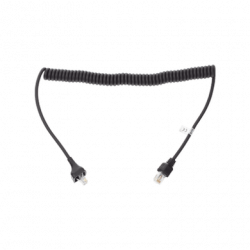Cable para Micrófonos de Radios Móviles Kenwood con Conector RJ45 de 8