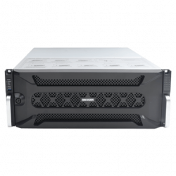 NVR 12 Megapixel (4K) / 256 canales IP / 24 Bahías de Disco Duro / 4 P