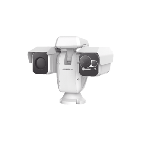 PTZ Punta de Poste IP Dual / Lente Térmico 100 mm (640 X 512) / Lente