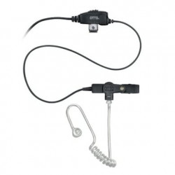 Kit de Micrófono-Audífono PLUS de 1 cable para KENWOOD NX-340/320/420,