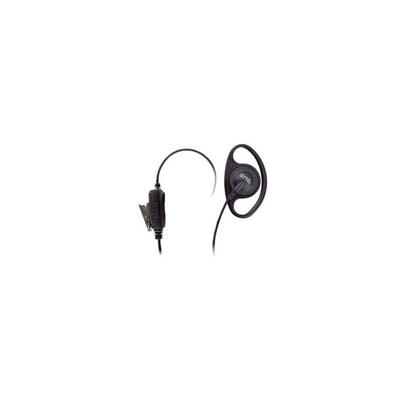 Micrófono-Audífono tipo Anillo, Cable con 40 lbs de Resistencia. KENWO