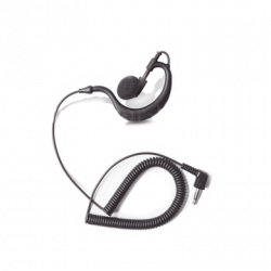 Audífono ajustable al oído con conector 3.5 mm, compatible con disposi