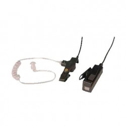 Kit de Micrófono-Audífono profesional de 2 cables para KENWOOD NX-340/