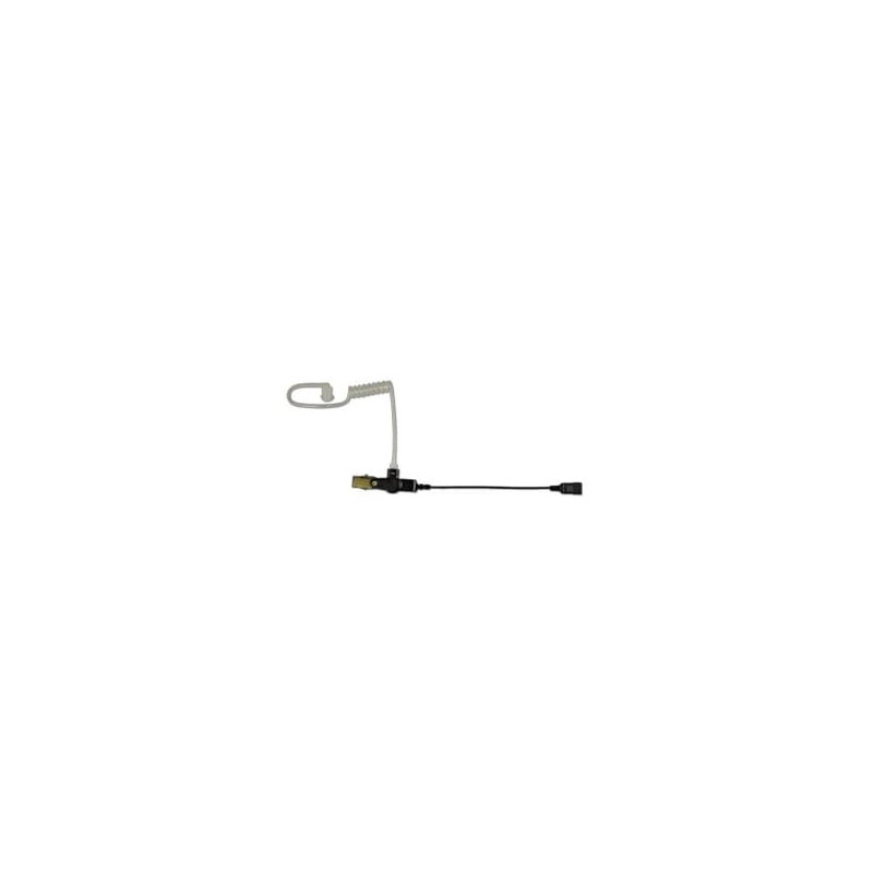 Audífono con tubo acústico transparente serie LOC