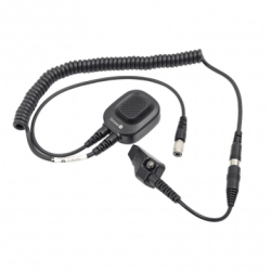Cable IS para protector auitivo SENSEAR oara radio Kenwood NX410IS/NX4