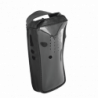 Funda Reforzada de Piel con visor frontal transparente en TK-2202, TK-