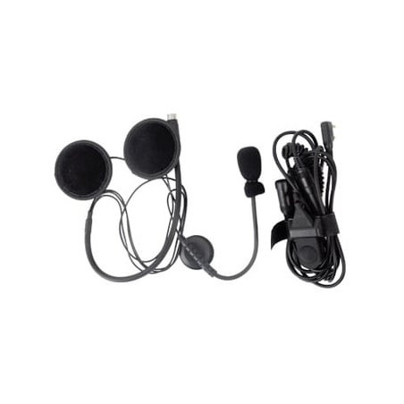 MICRÓFONO CON BOOM PARA CASCO ABIERTO P/ RADIOS KENWOOD Serie G TK260/