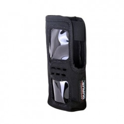 Funda de Nylon, lazo-cinto, correa en antena, doble visor frontal de p