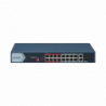 Switch PoE / No Administrable / 16 Puertos 10/100 Mbps PoE / 2 Puertos