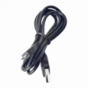 Cable programador y cargador USB a Micro USB color negro