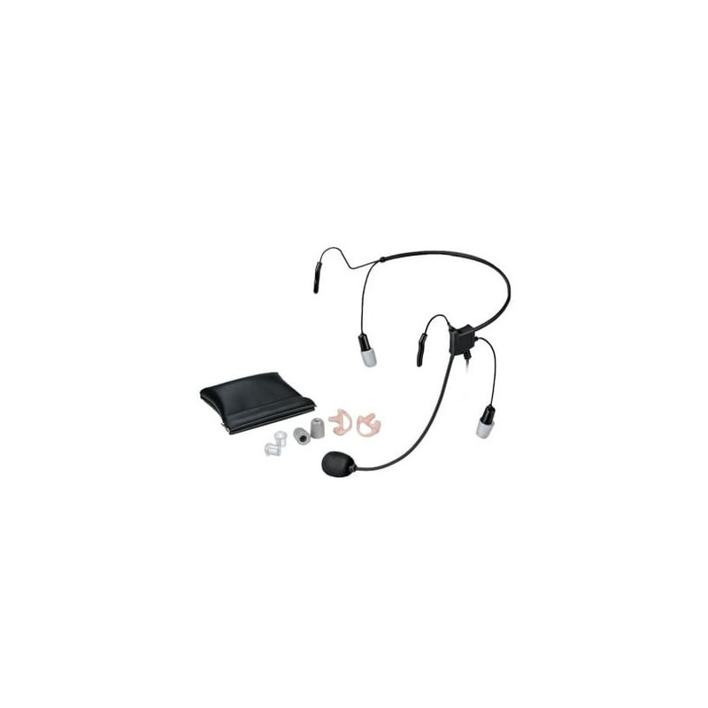 Diadema HURRICANE II para KENWOOD NX-200/300/410, TK-480/2180/3180