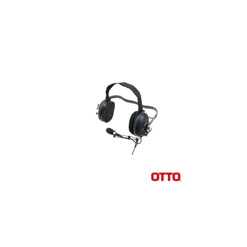 Diadema heavy duty por detrás de la cabeza para KENWOOD NX-200/300/410