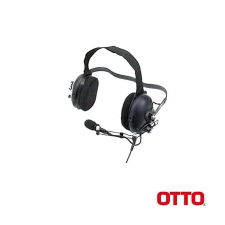 Diadema heavy duty por detrás de la cabeza para KENWOOD NX-200/300/410