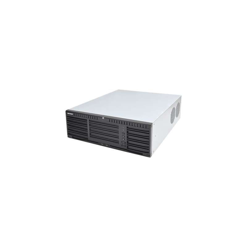 NVR 12 Megapixel (4K) / 256 canales IP / 16 Bahías de Disco Duro / 4 P