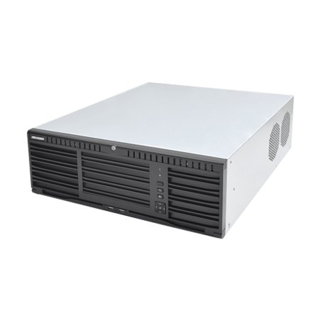 NVR 12 Megapixel (4K) / 256 canales IP / 16 Bahías de Disco Duro / 4 P