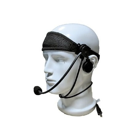 Auriculares Militares con micrófono de brazo flexible ligero IP67 para