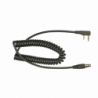 Cable en espiral para auricular HDS-EMB para radios Kenwood Serie G/ 3