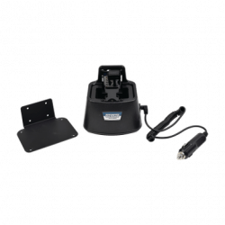 Cargador vehicular ENDURA con tirantes para radio y accesorios de mont