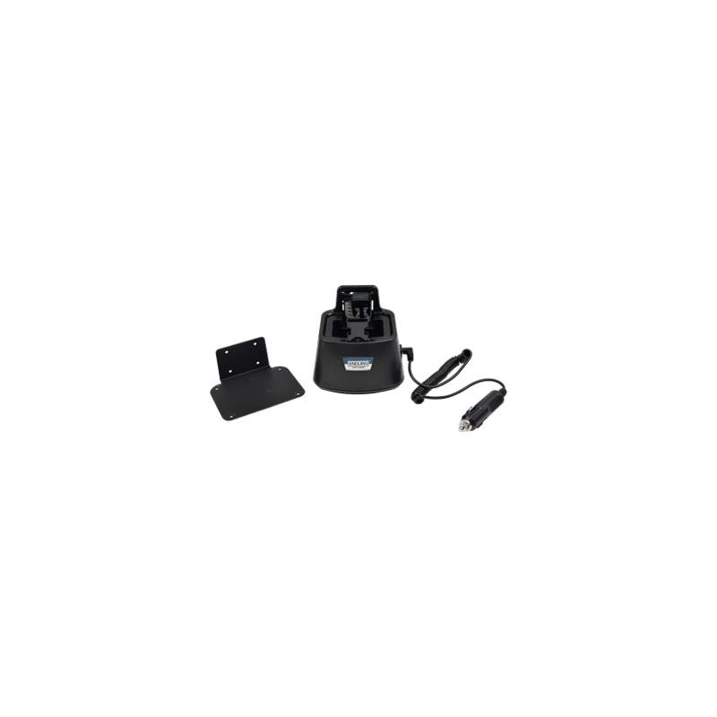 Cargador vehicular ENDURA con tirantes para radio y accesorios de mont