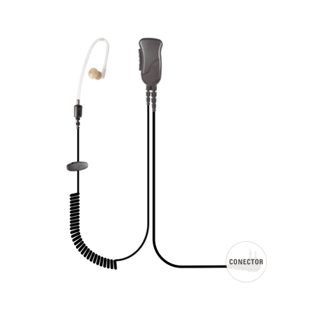 MICROFONO DE SOLAPA CON TUBO ACUSTICO P/KENWOOD TK2402/ TK2312/ TK260/