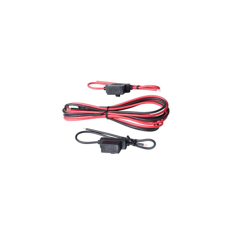 Cable de corriente directa (3.048 mts). Para radios Kenwood serie 90.