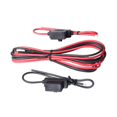 Cable de corriente directa (3.048 mts). Para radios Kenwood serie 90.