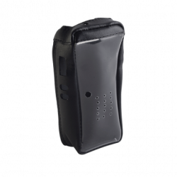 Funda de piel reforzada con visor frontal transparente, para radios NX