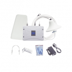 Kit Amplificador de Señal Celular 4G LTE, 3G y Voz. Funciona con Todos