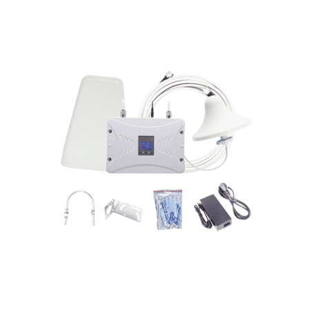 Kit Amplificador de Señal Celular 4G LTE, 3G y Voz. Funciona con Todos