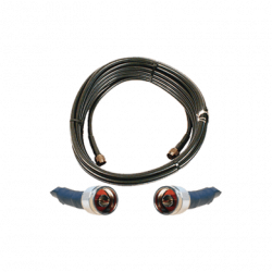 Jumper Coaxial de 50 Ohm con Cable Wilson-400  Conector N Macho en los