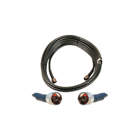 Jumper Coaxial de 50 Ohm con Cable Wilson-400  Conector N Macho en los