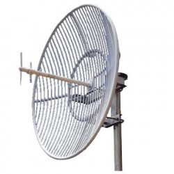 Antena Parabólica de Rejilla  824-960 MHz  23 dBi de Ganancia  Cubre m