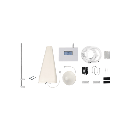 Kit Amplificador de Señal Celular TRIPLE banda de frecuencia. Incluye