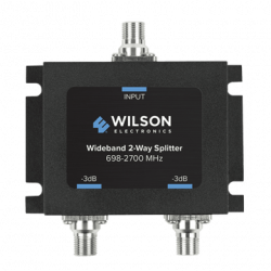 Divisor de Potencia Coaxial 2 Vías / 698-2700 MHz / 75 Ohm / Pérdida p