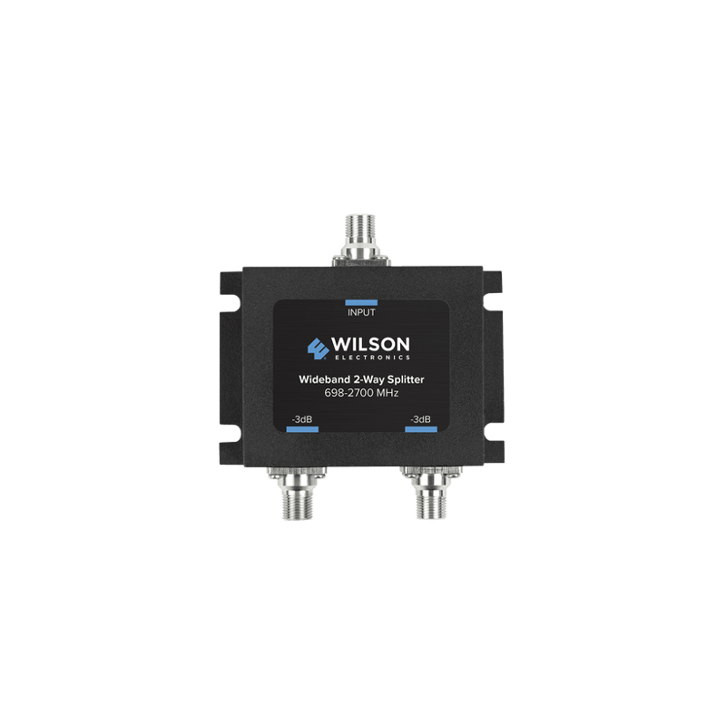 Divisor de Potencia Coaxial 2 Vías / 698-2700 MHz / 75 Ohm / Pérdida p