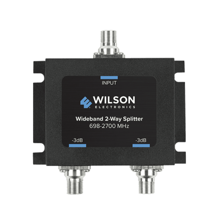 Divisor de Potencia Coaxial 2 Vías / 698-2700 MHz / 75 Ohm / Pérdida p