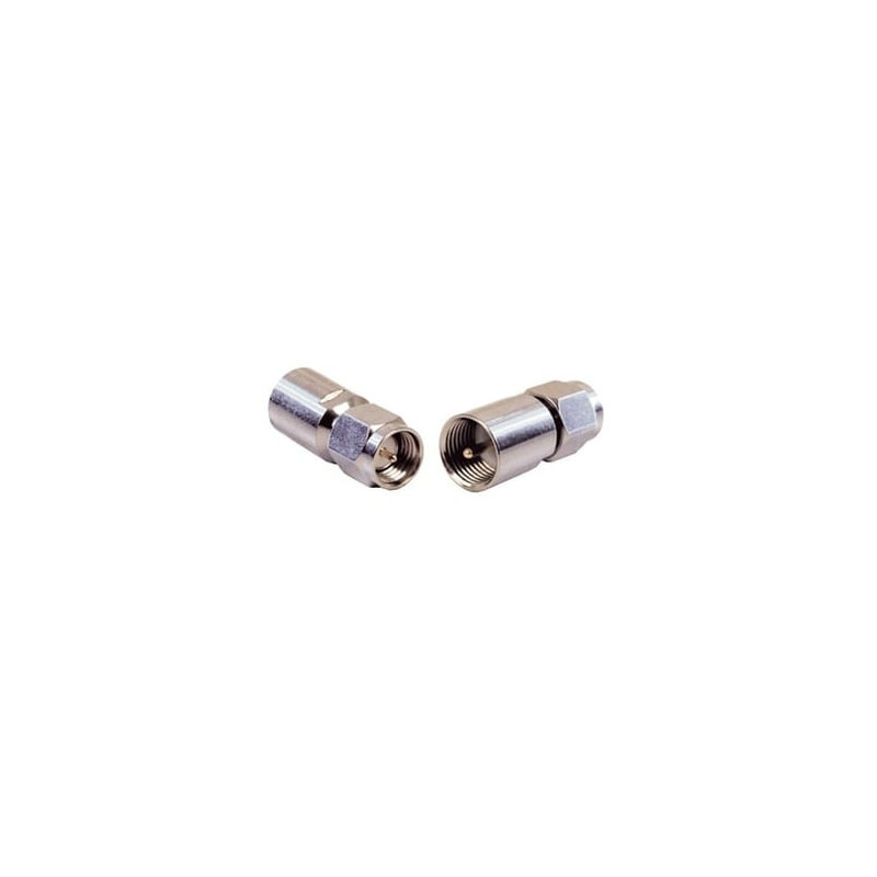 Adaptador FME Macho / SMA Macho.