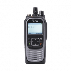 Radio digital NXDN con pantalla a color en la banda de VHF, rango de f