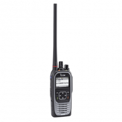 Radio portátil digital y analógico con pantalla a color en rango de fr