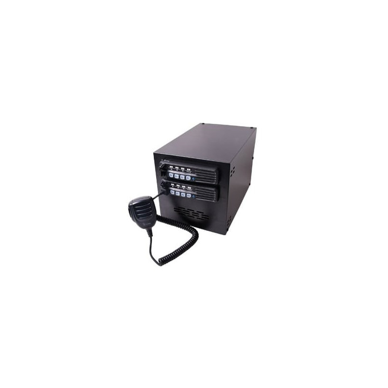 Repetidor Compacto UHF, 450-512, 45 W con IC-F6013.