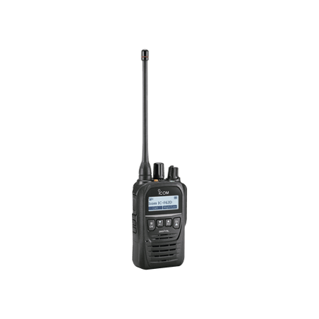 Radio digital NXDN con pantalla, en banda de UHF, rango de frecuencia