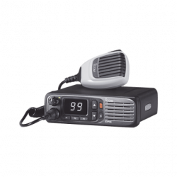 Radio móvil digital con pantalla numérica, en rango de 380-470MHz, de