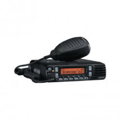 Radio Móvil UHF, 380-400 MHz, 45 Watts, 512 Canales. Opera en Modo Dig