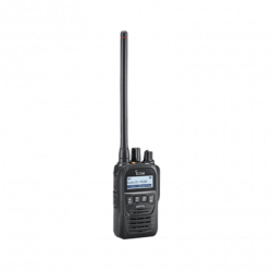Radio digital NXDN con pantalla, en banda de VHF, rango de frecuencia