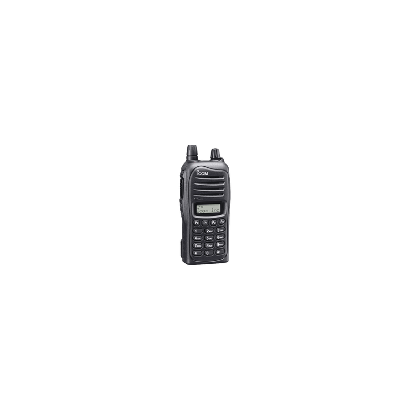 Radio portátil analógico, 5W de potencia, 128 canales, pantalla alfanu