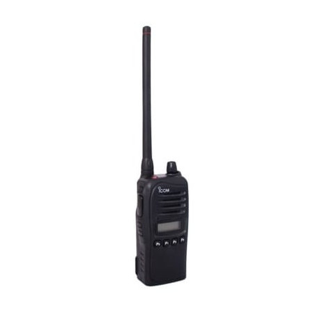 Radio portátil analógico, 5W de potencia, 128 canales, pantalla alfanu