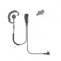 MICRÓFONO DE SOLAPA ESTILO GANCHO P/ MOTOROLA GP300/ SP50/ P1225/ PRO3